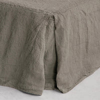 Basix Linen Bed Skirt - Cep