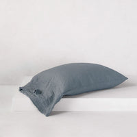 Flocca Long Linen Pillowcase - Roy
