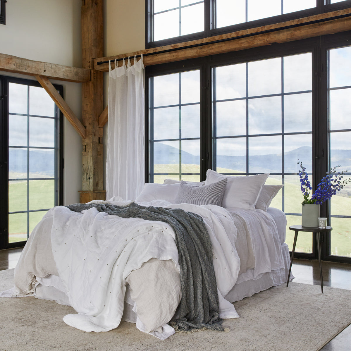 Basix Linen Quilt - Ayrton