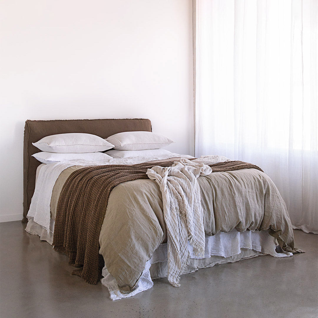 Linen Duvet Cover | Classic Taupe | Hale Mercantile Co.