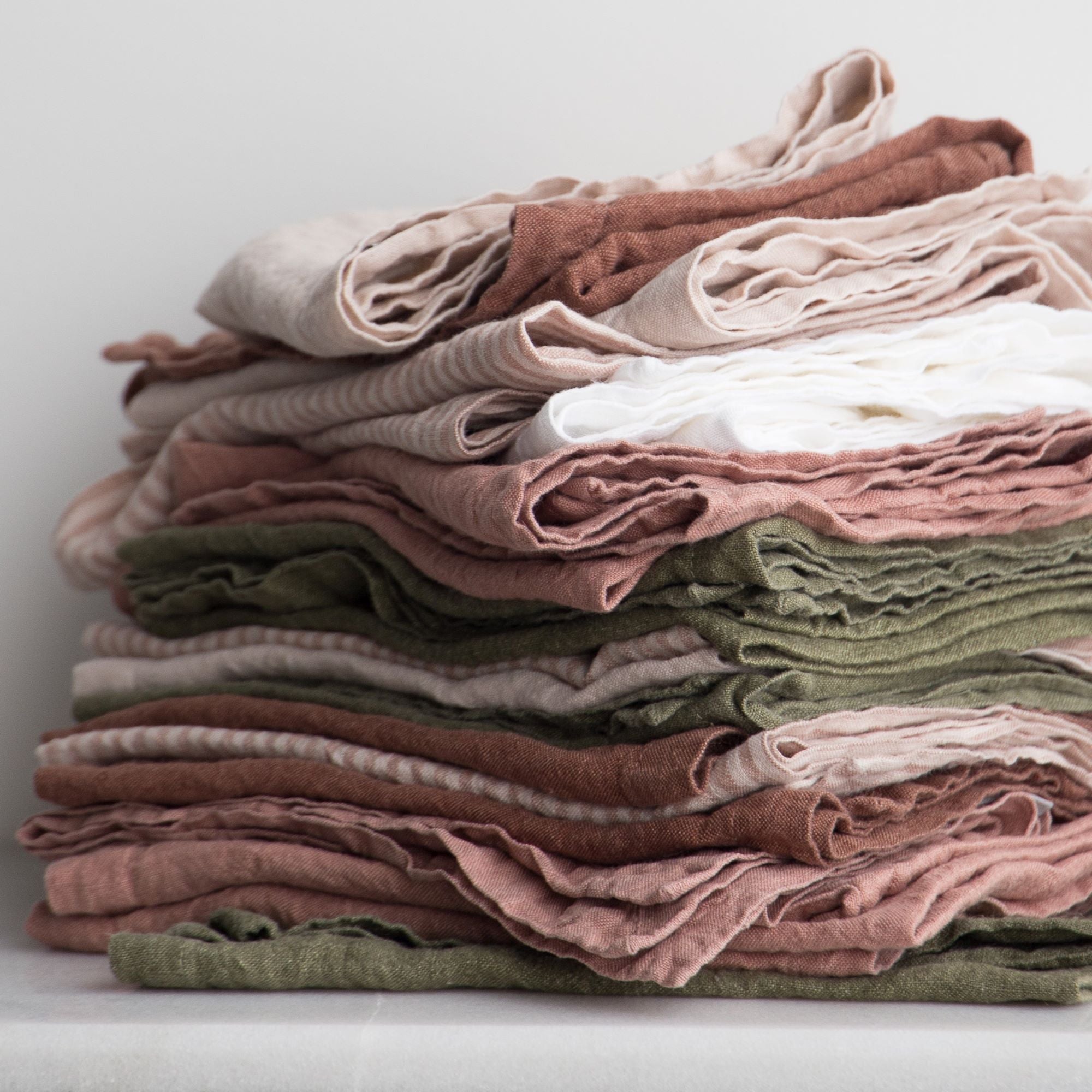 Linen Napkins & Serviettes | Earthy Pink  | Hale Mercantile Co.