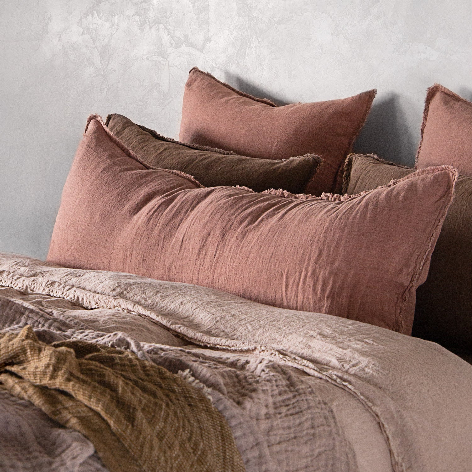 Long Body Pillow | Clay Pink | Hale Mercantile Co.