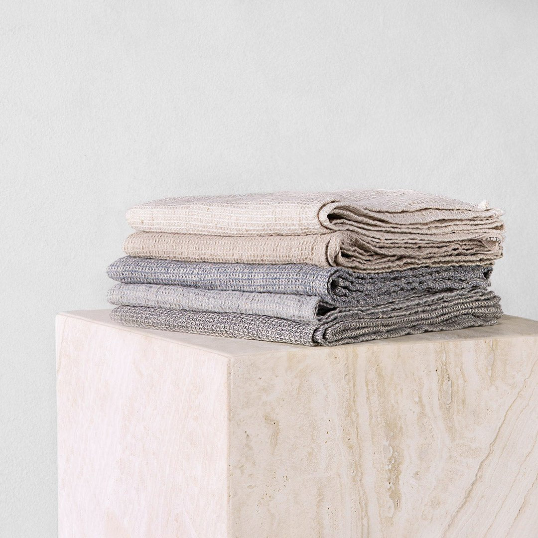 Linen Tea Towels | Antique White | Hale Mercantile Co.