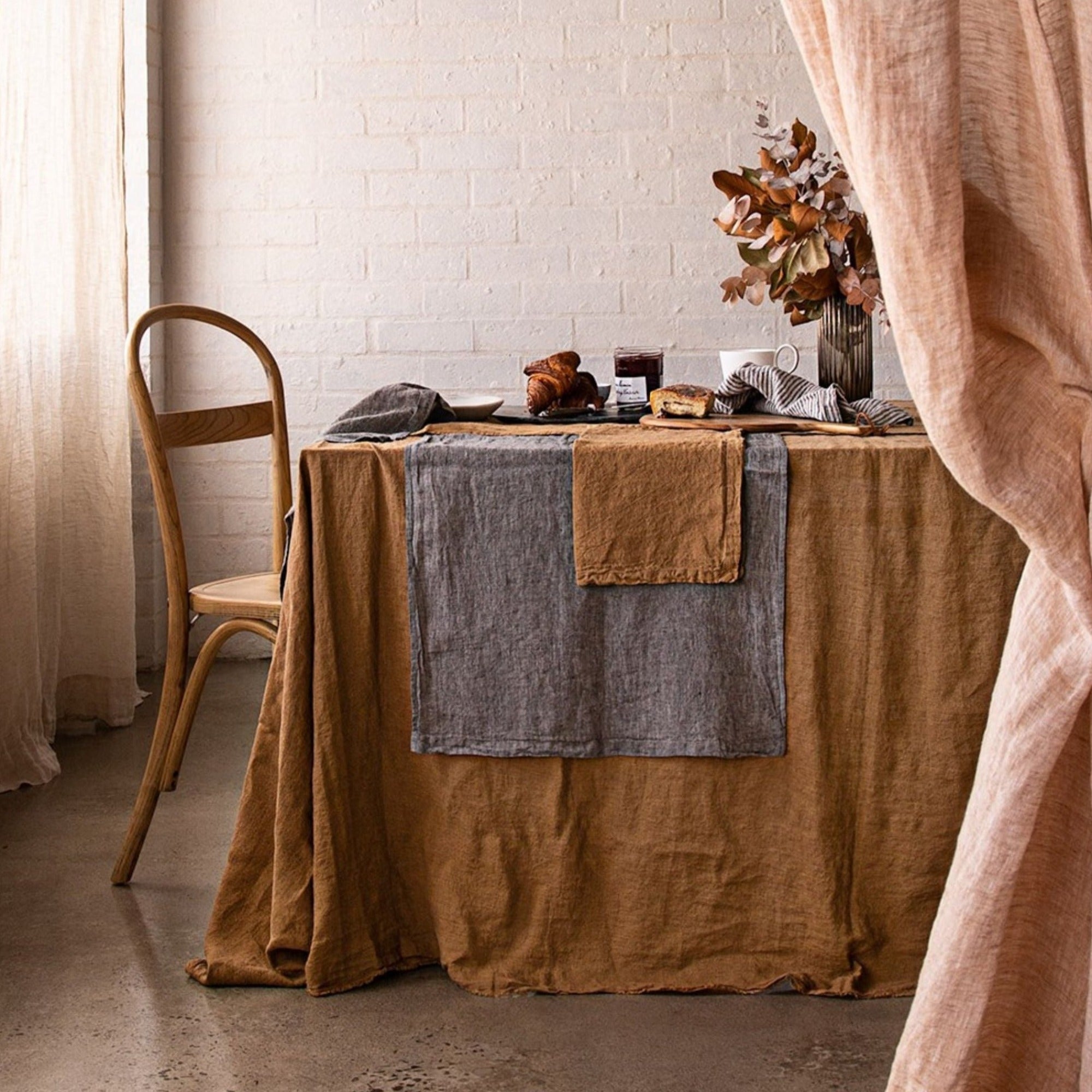 Linen Napkins & Serviettes | Rust Tone  | Hale Mercantile Co.