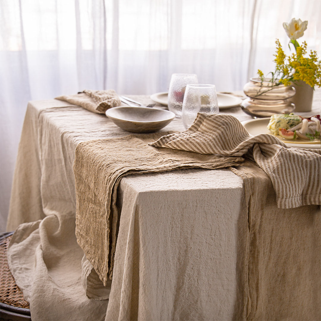 Linen Napkins & Serviettes | Rich Toffee  | Hale Mercantile Co.