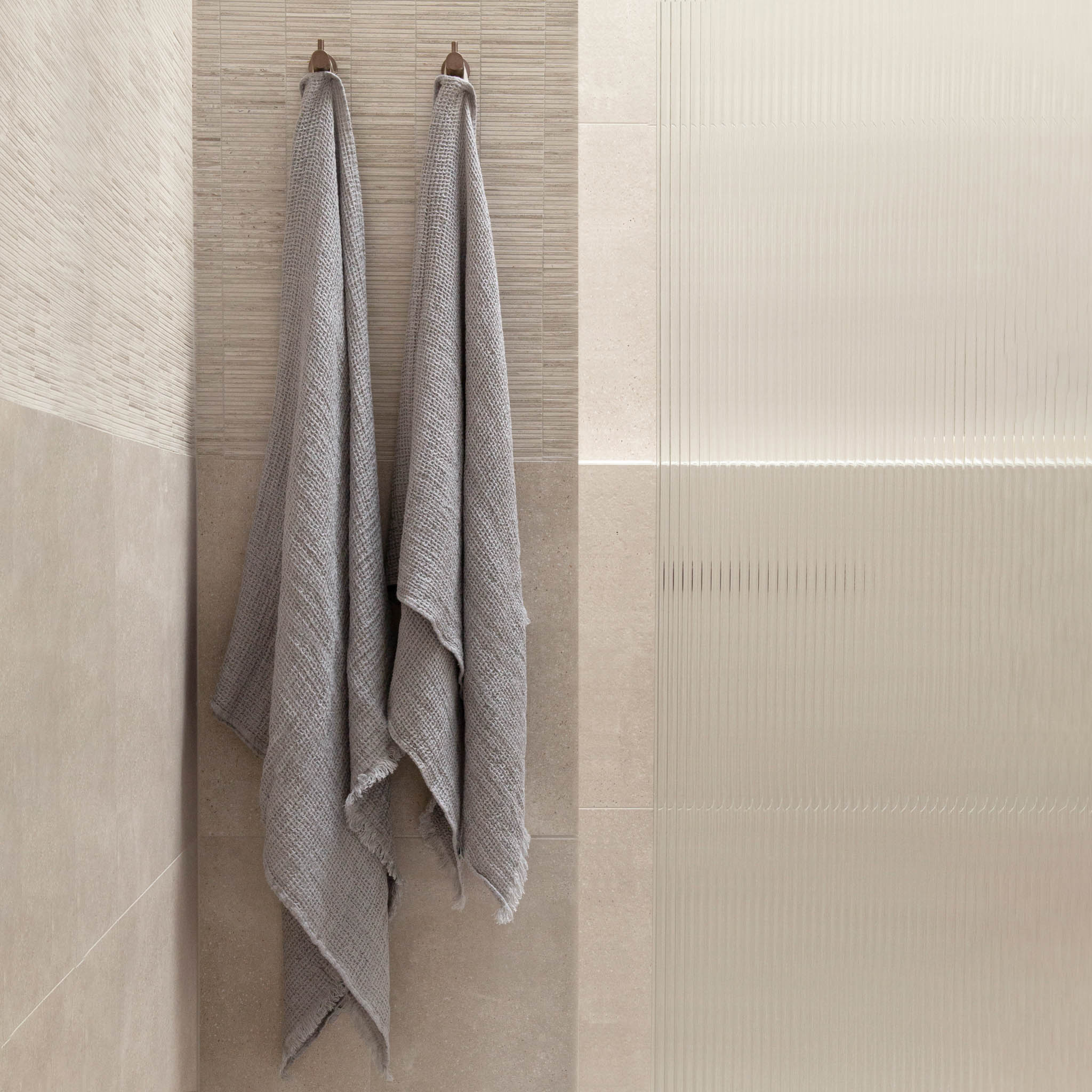 Luxury Linen Bath Towel | Pale Grey | Hale Mercantile Co.