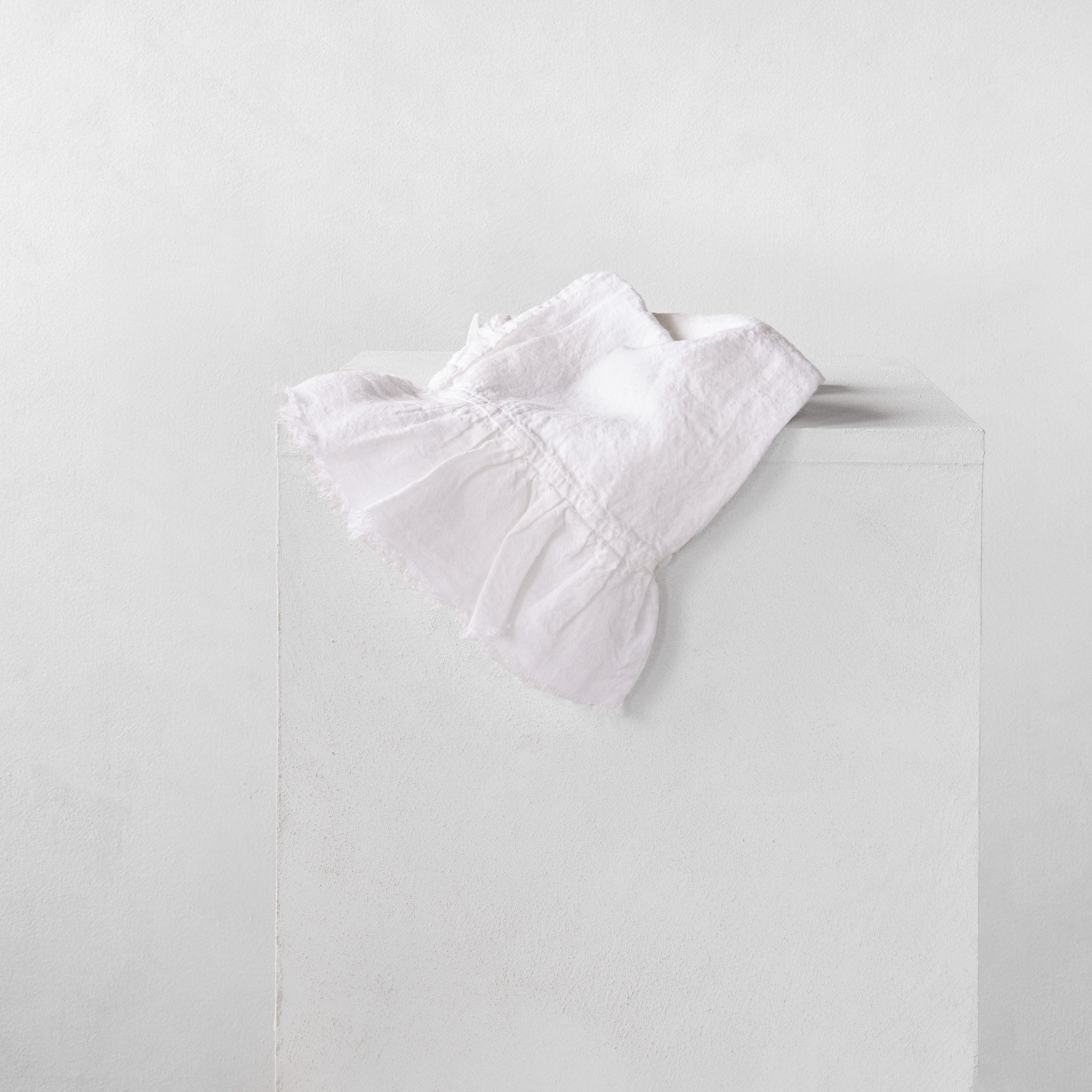 Linen Guest Towels | Antique White | Hale Mercantile Co.
