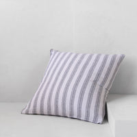 Basix Stripe Linen Euro Sham - Ayrton/Nox