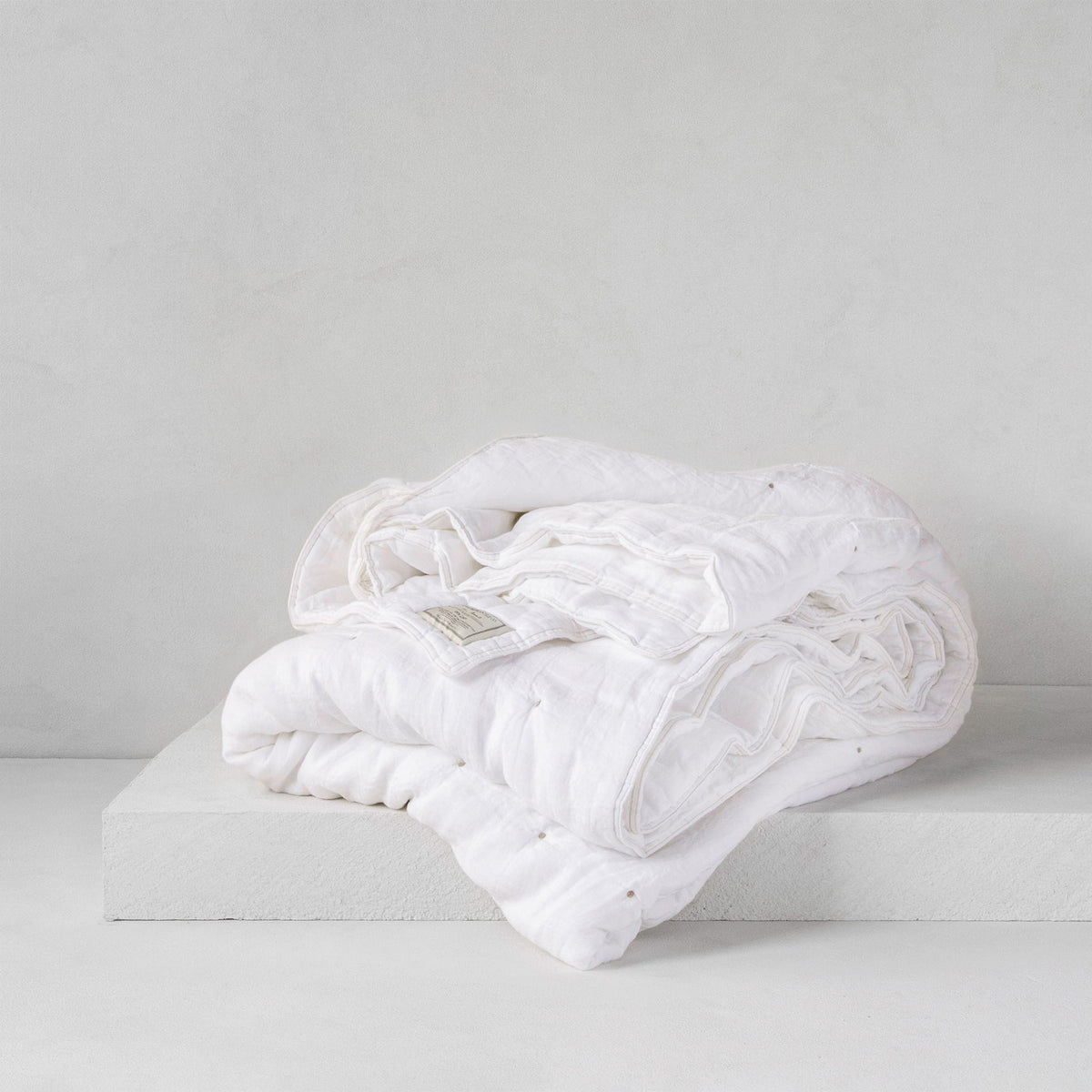 Basix Linen Quilt - Ayrton