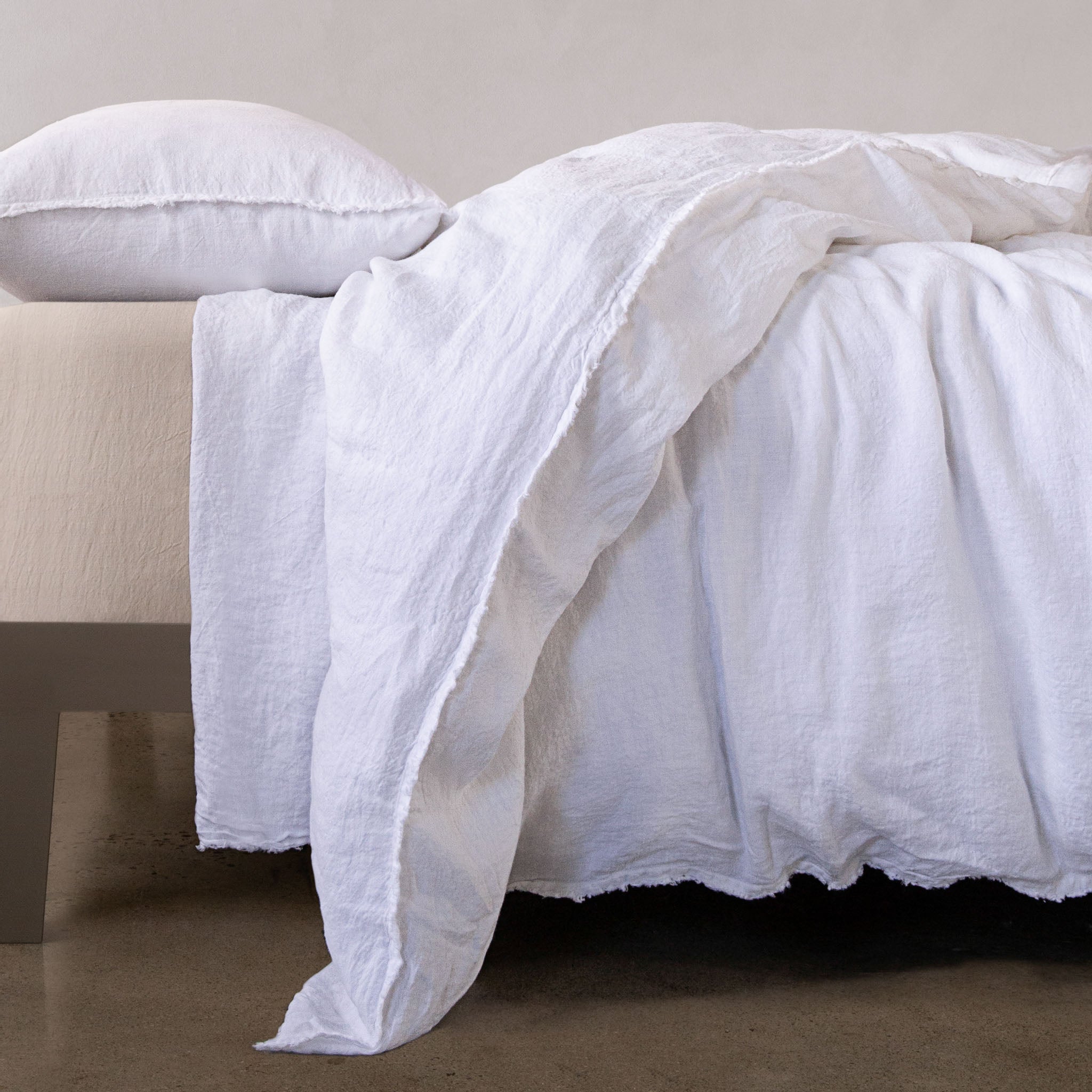 Linen Duvet Cover | Antique White | Hale Mercantile Co.