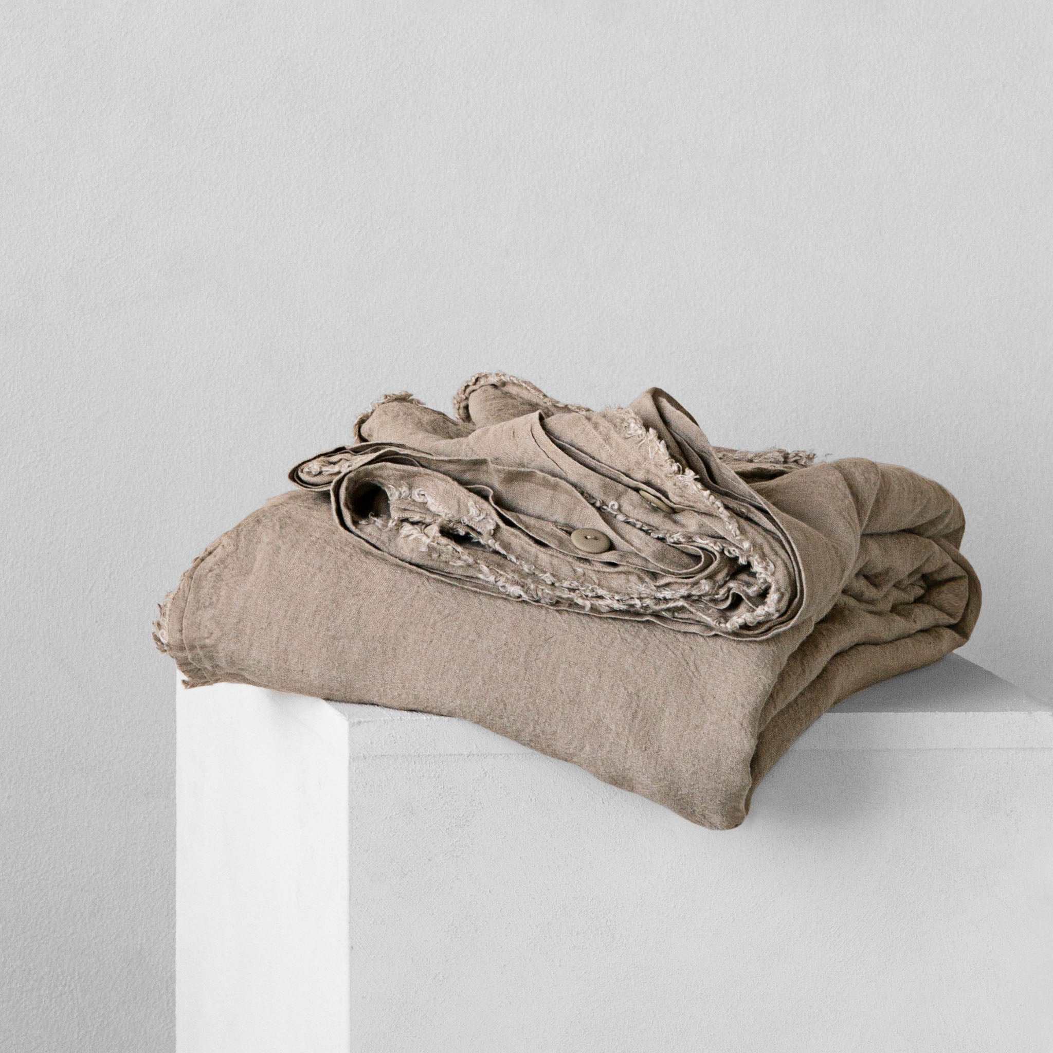 Linen Duvet Cover | Classic Taupe | Hale Mercantile Co.