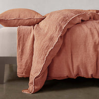 Flocca Linen Duvet Cover - Porto - Queen