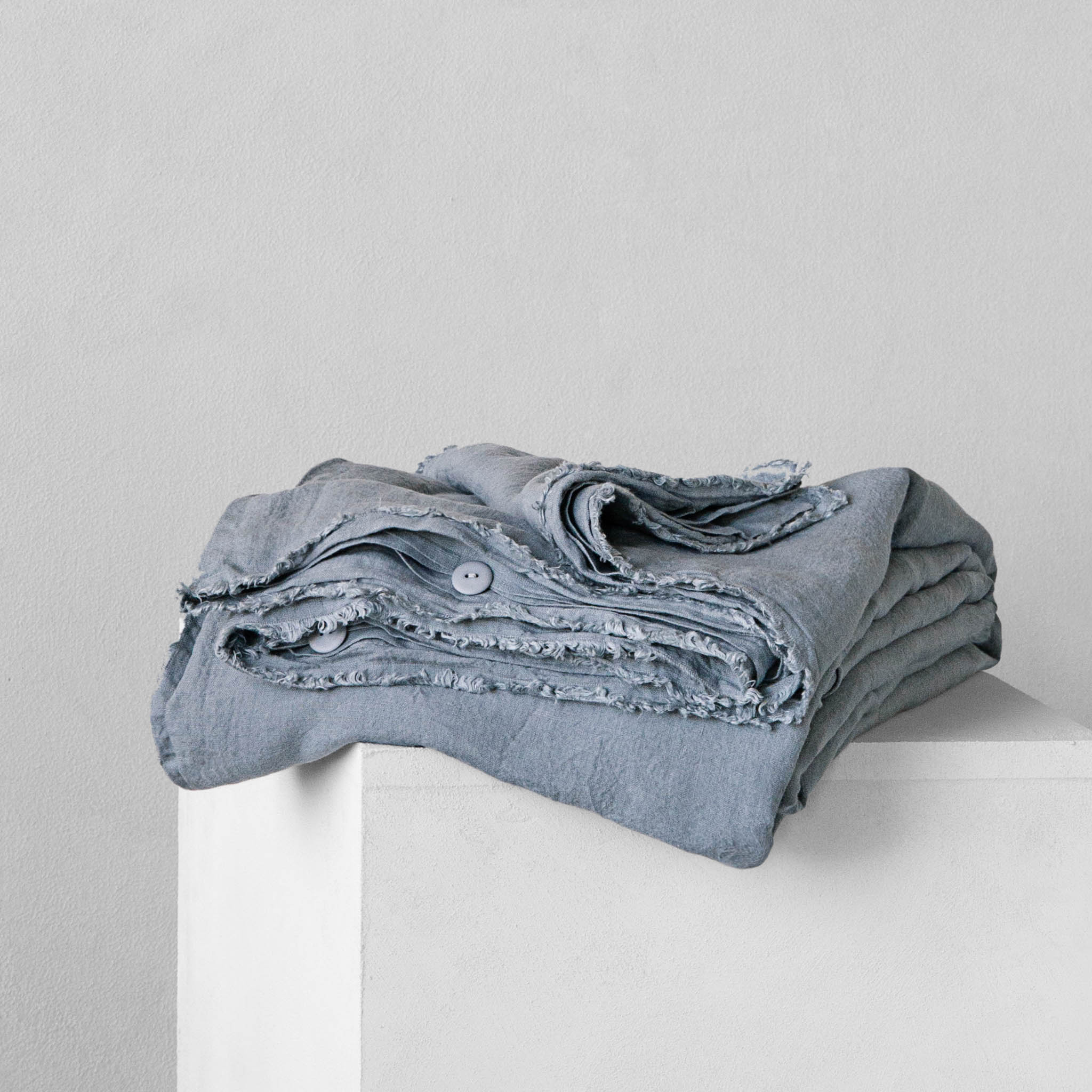 Linen Duvet Cover | Cornflower Blue | Hale Mercantile Co.
