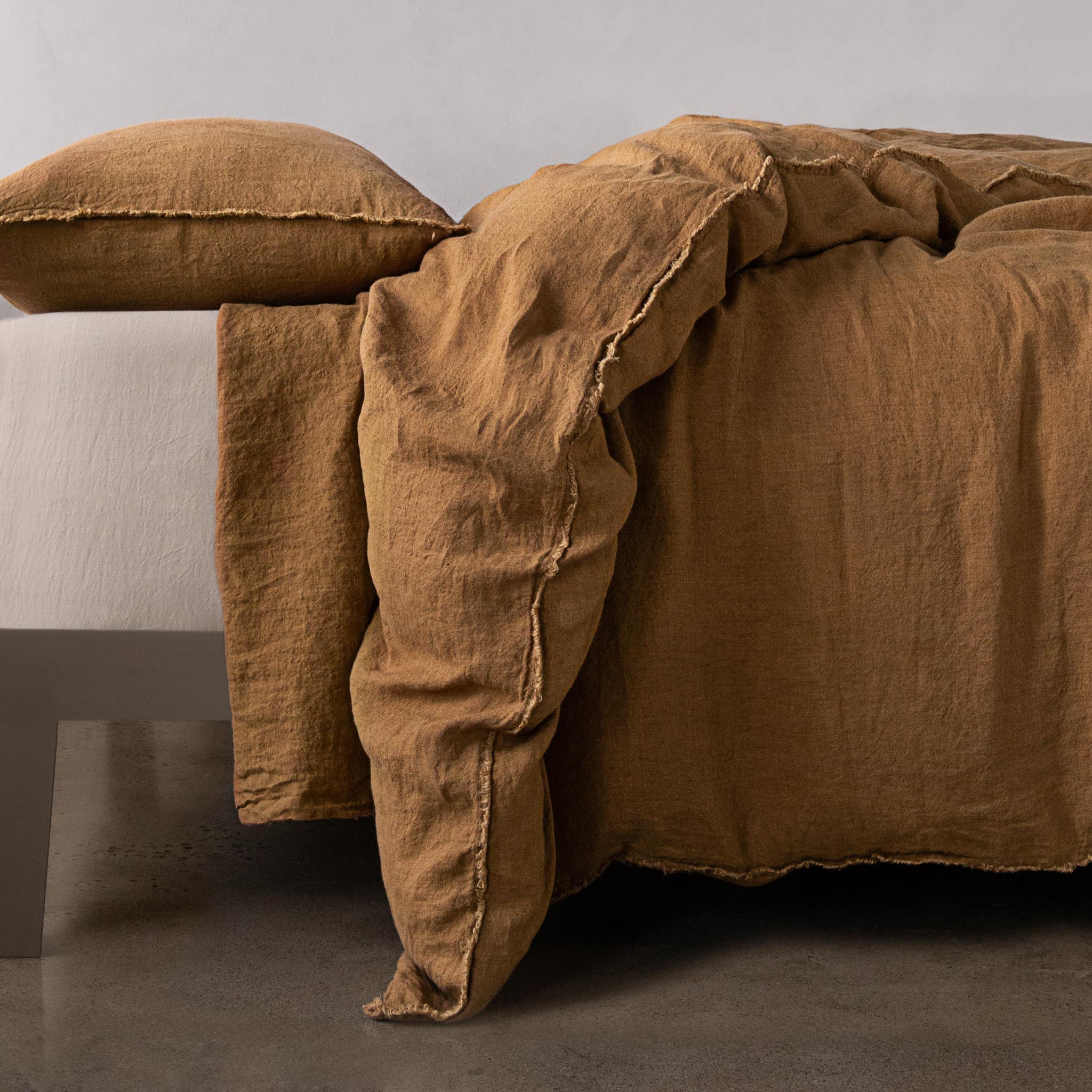 Linen Duvet Cover | Rust Tone | Hale Mercantile Co.