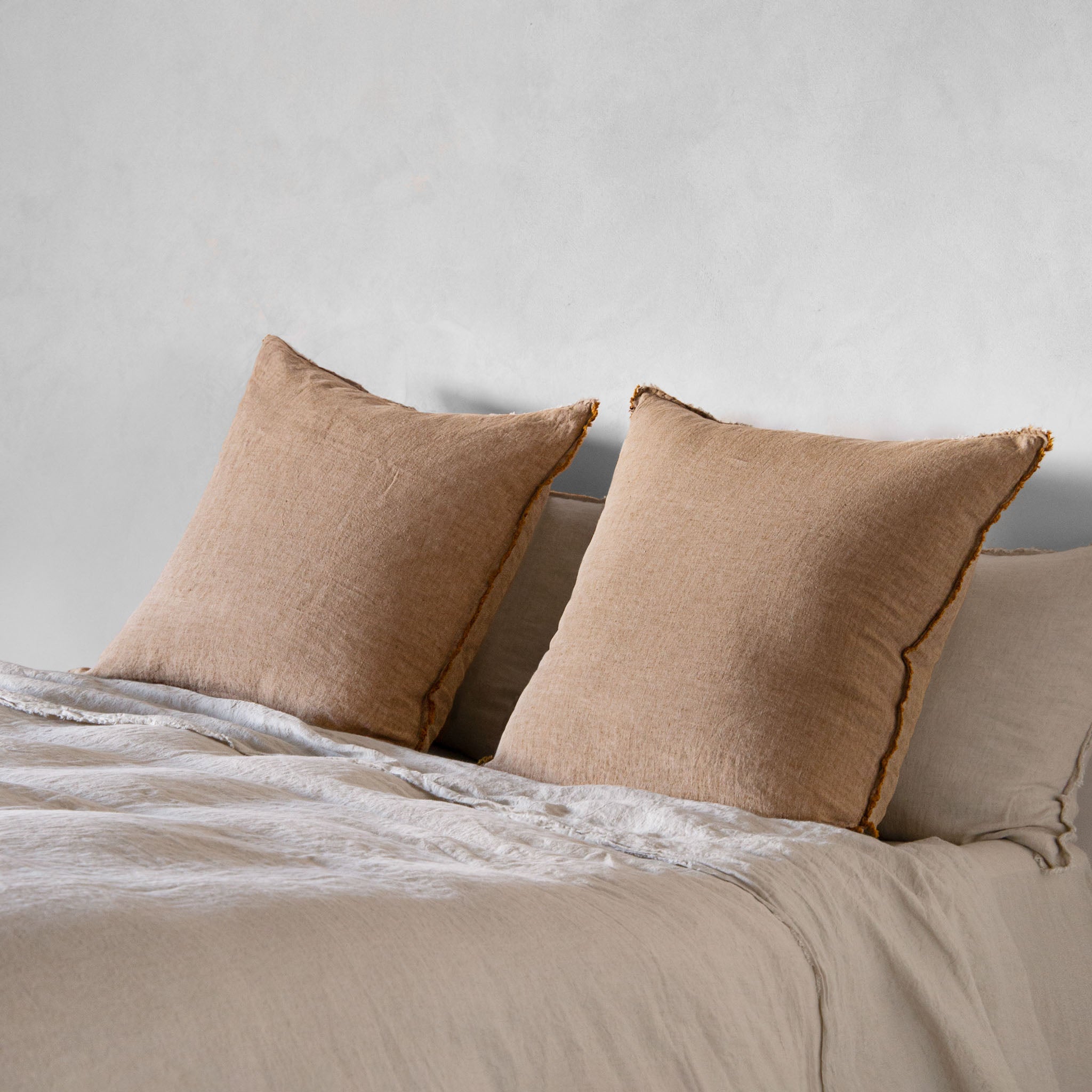 Linen Euro Sham | Rich Toffee | Hale Mercantile Co.