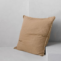 Flocca Linen Euro Sham - Carmel