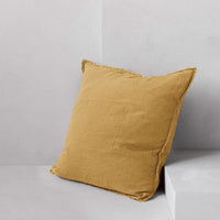 Flocca Linen Euro Sham - Maiz