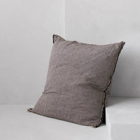 Flocca Linen Euro Sham - Nox
