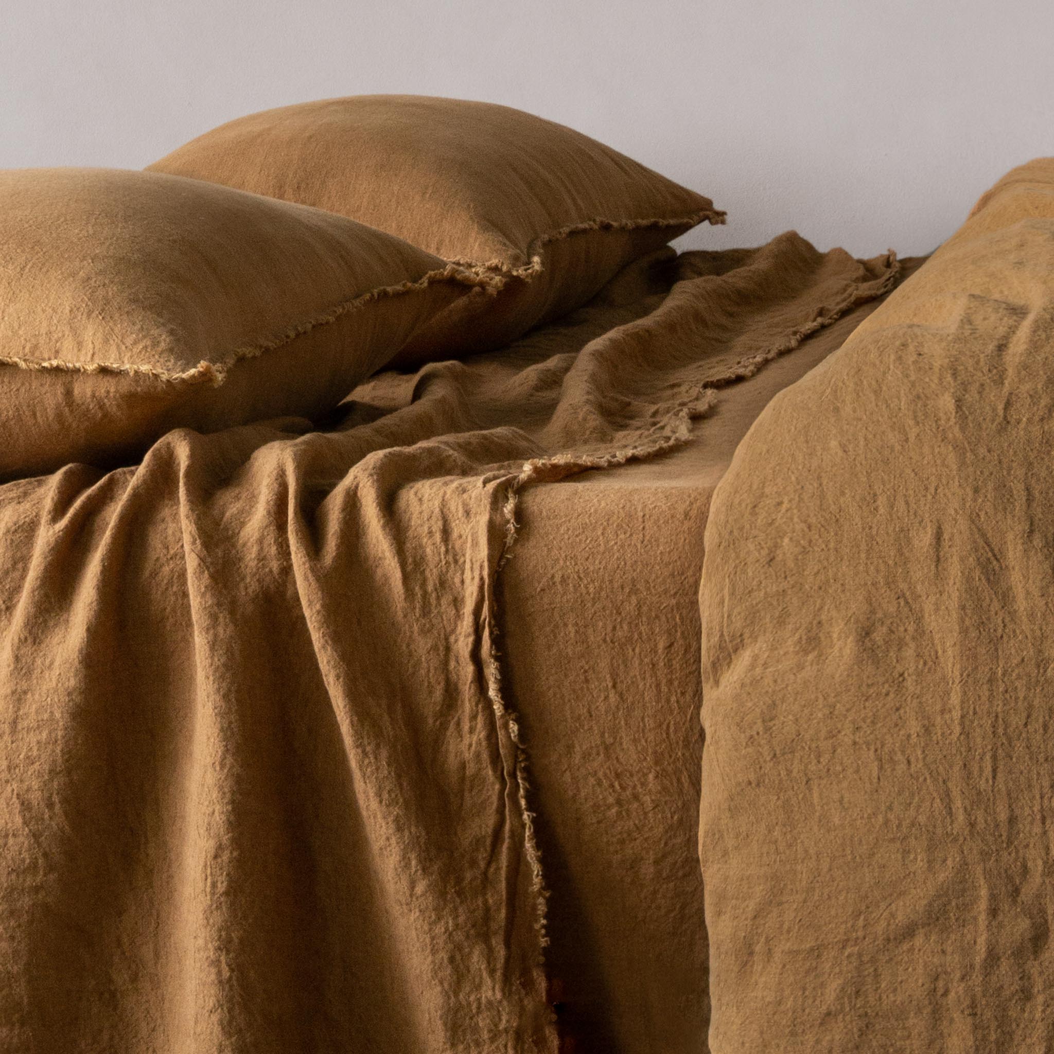 Linen Flat Sheet | Rust Tone | Hale Mercantile Co.