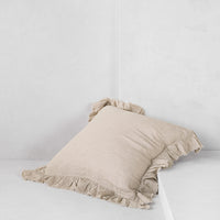 Kristine Linen Euro Sham - Sable