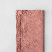 Basix Linen Napkin - Rosa