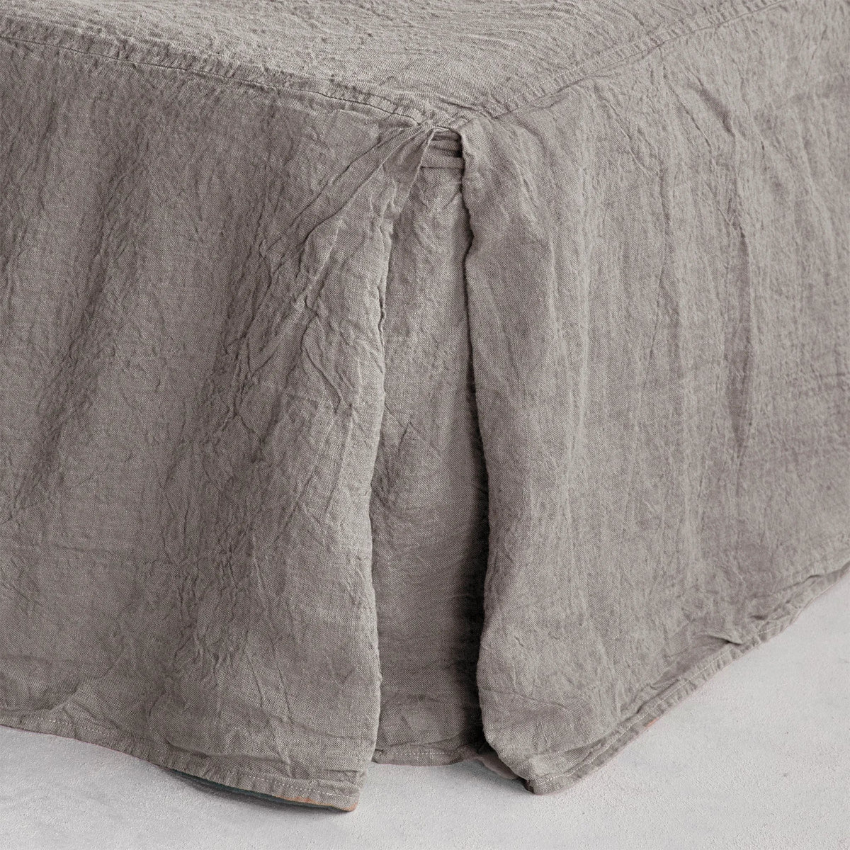 Basix Linen Bed Skirt - Kali