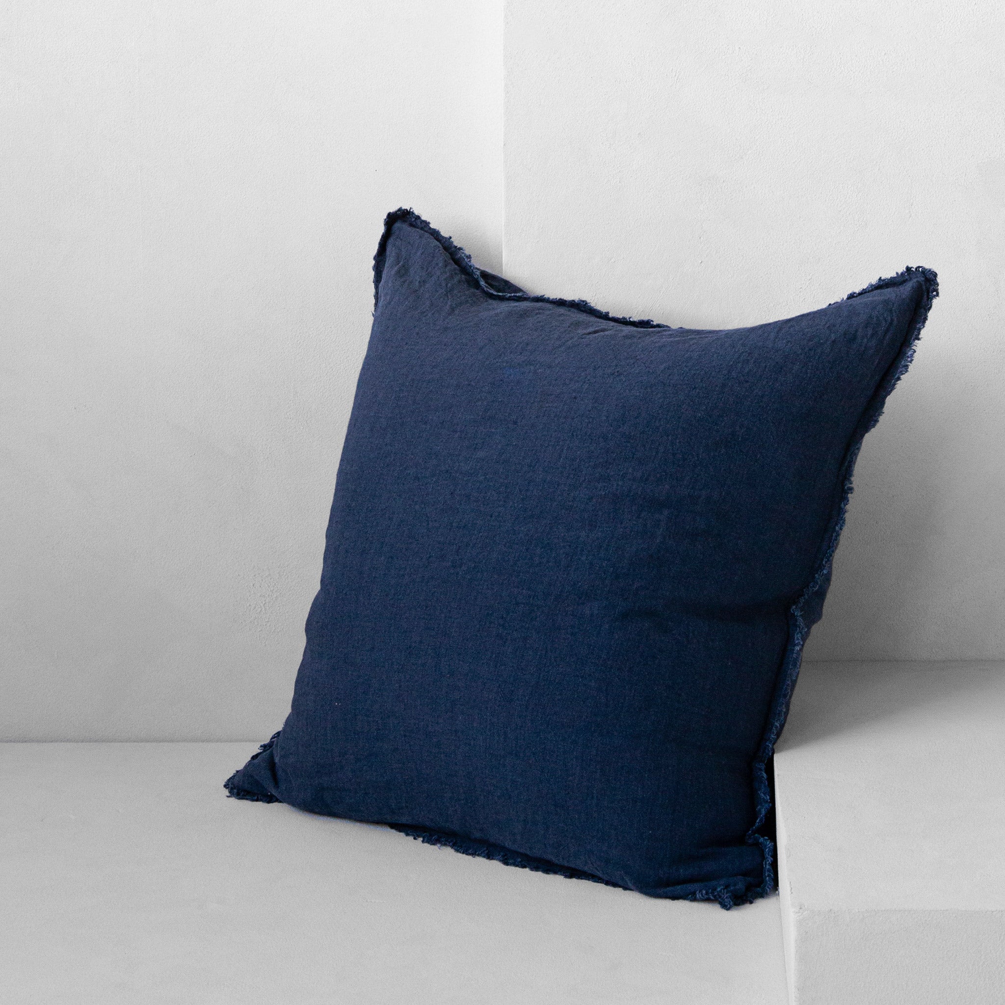 Linen Pillow Cover | Navy Blue | Hale Mercantile Co.