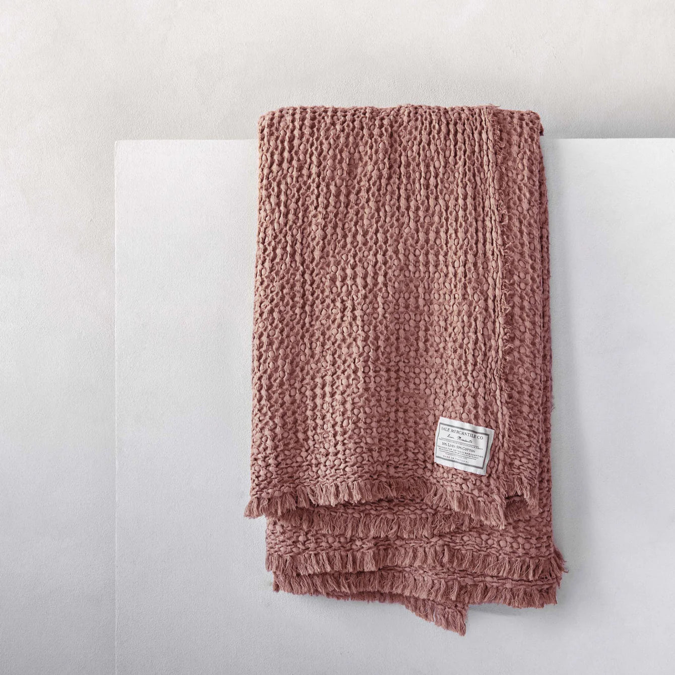 Linen Blanket | Clay Pink | Hale Mercantile Co.