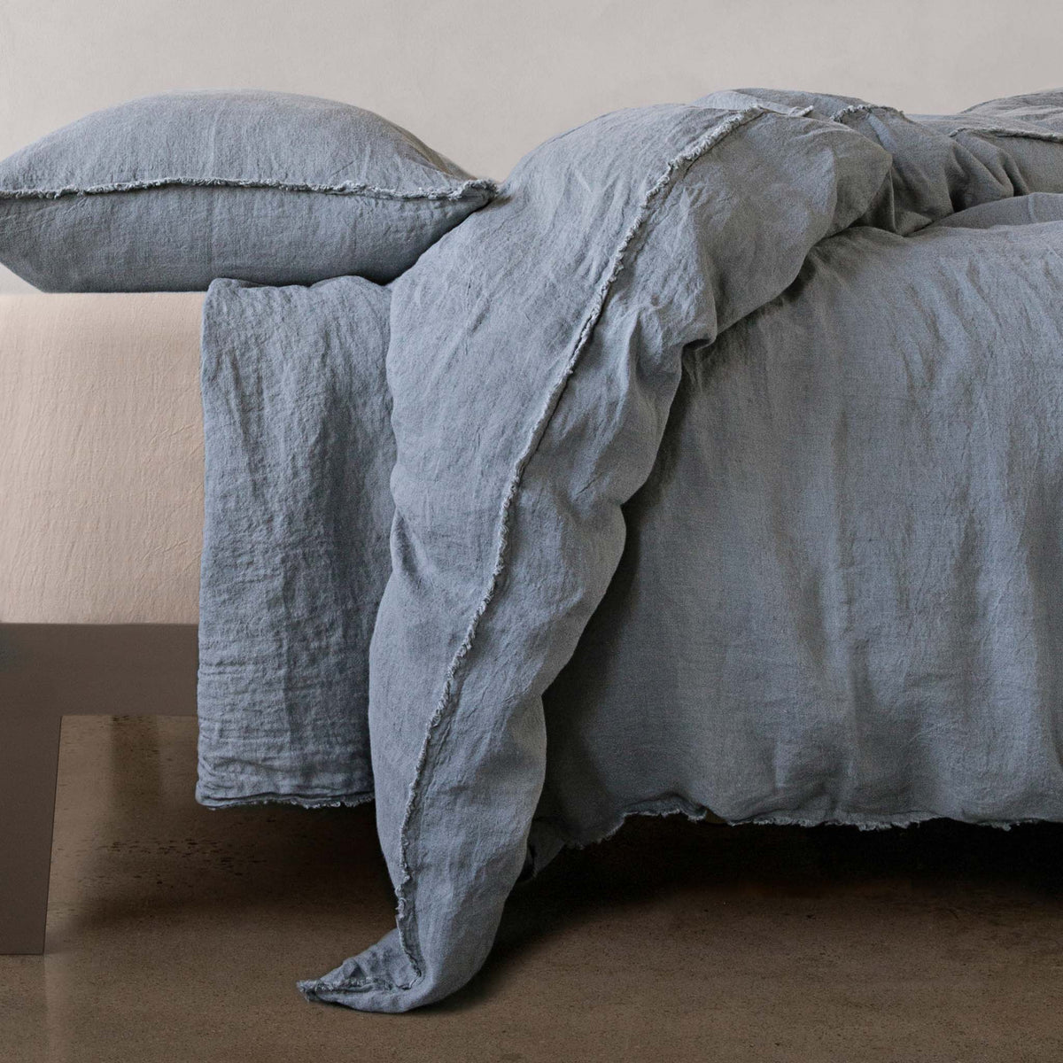 Flocca Linen Duvet Cover - Roy - Cal King