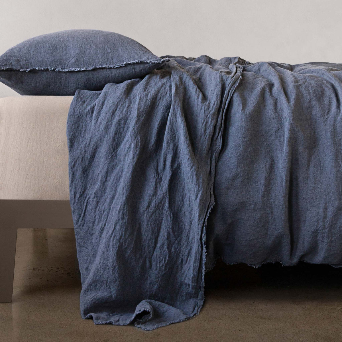 Flocca Linen Flat Sheet - Fonda - Cal King
