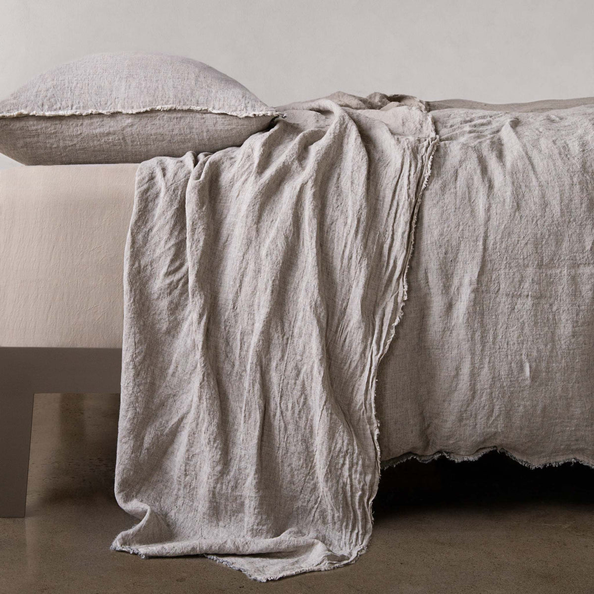 Flocca Linen Flat Sheet - Kali - Cal King