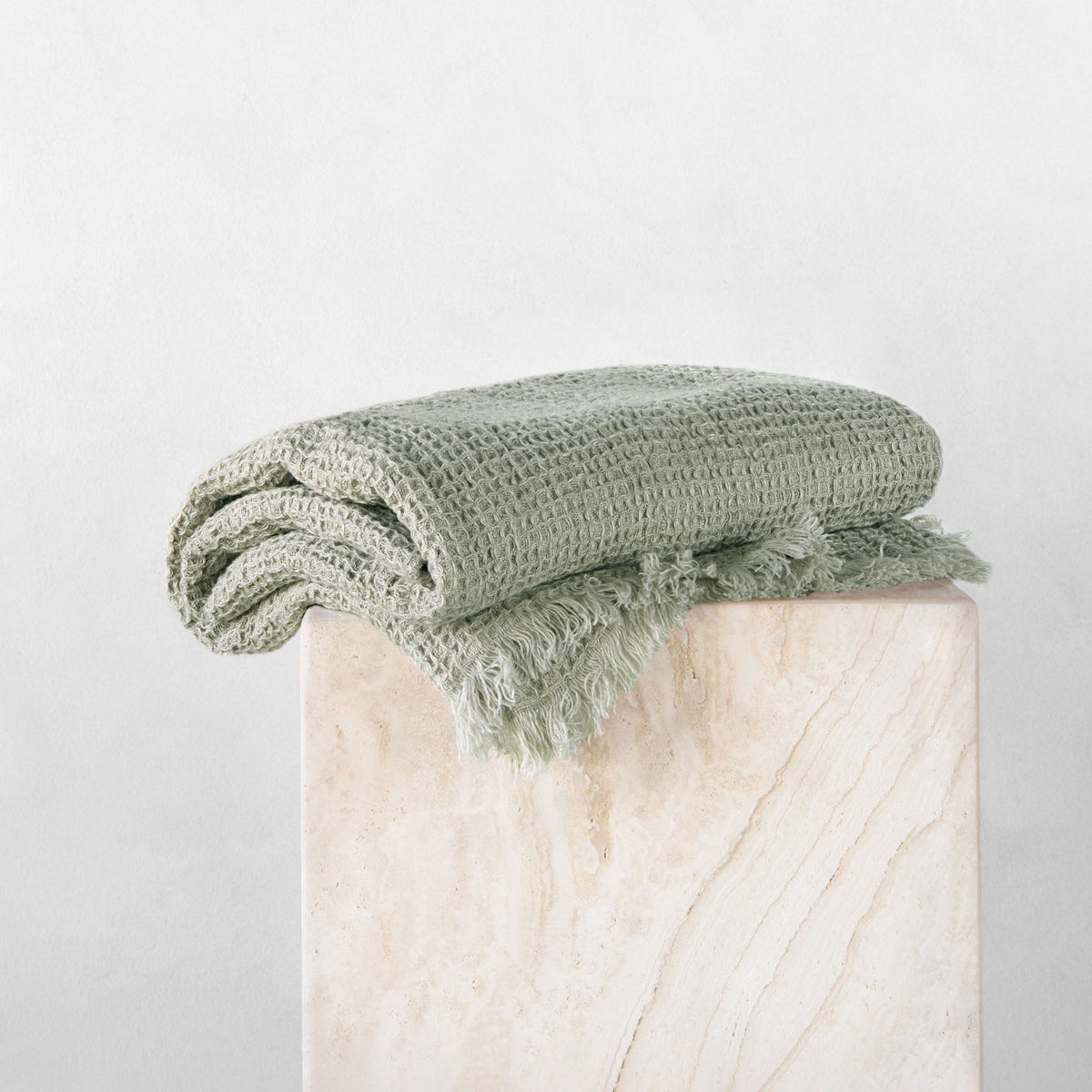 Flocca Linen Bath Towel - Argent