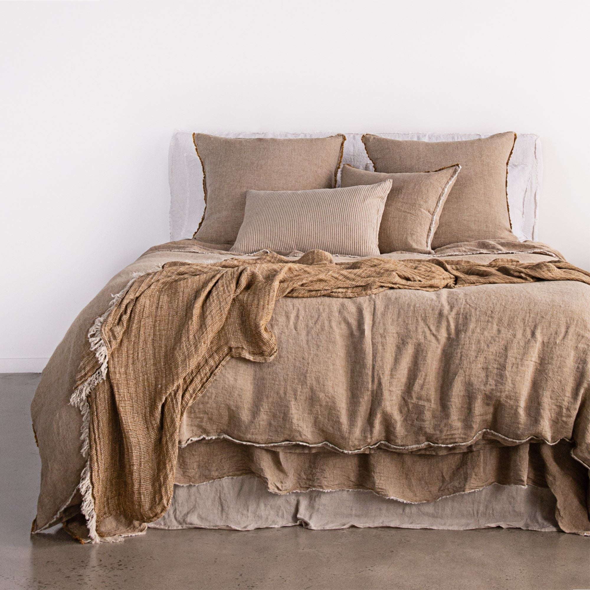 Linen Pillow Cover | Rich Toffee | Hale Mercantile Co.
