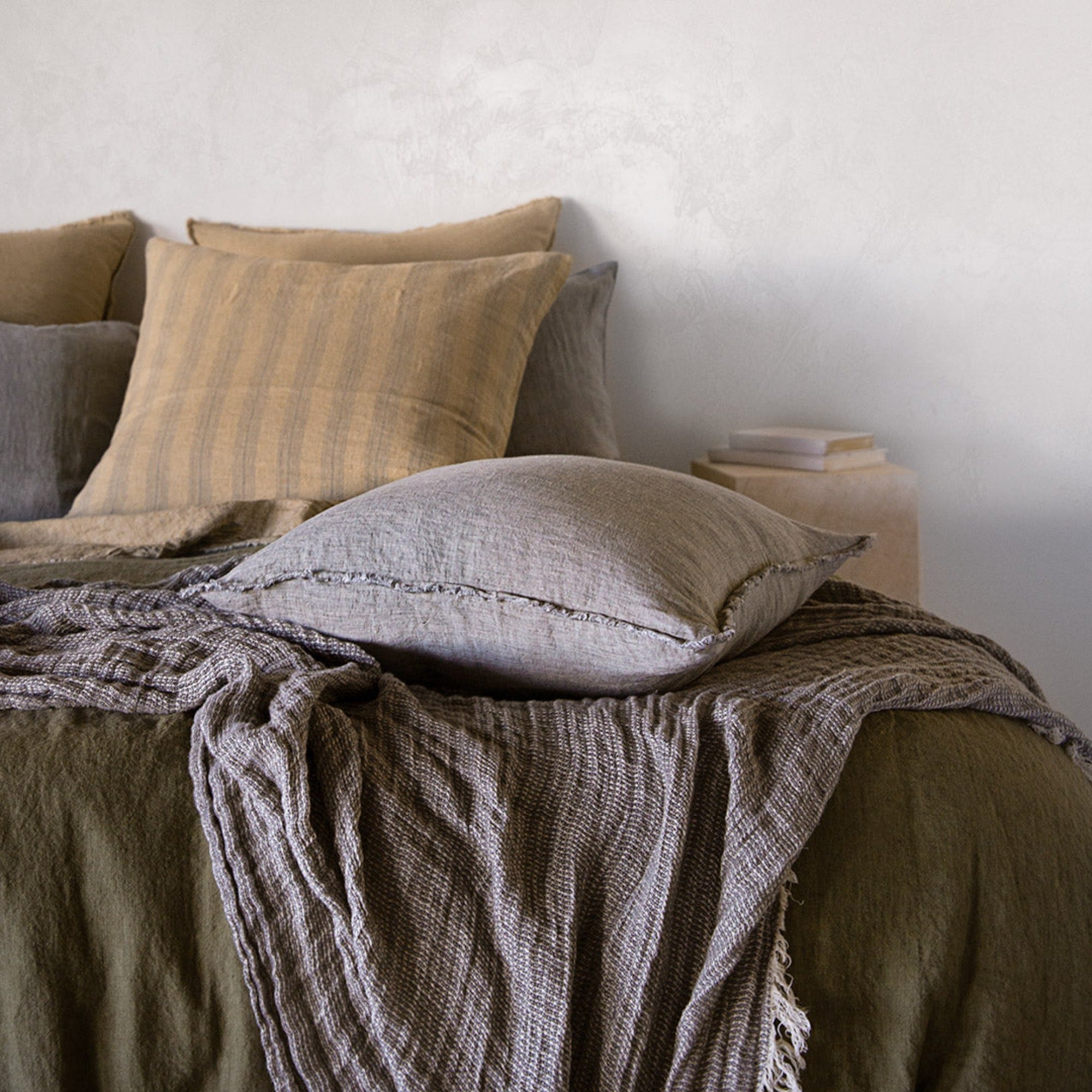 Linen Pillow Cover | Mid Grey | Hale Mercantile Co.
