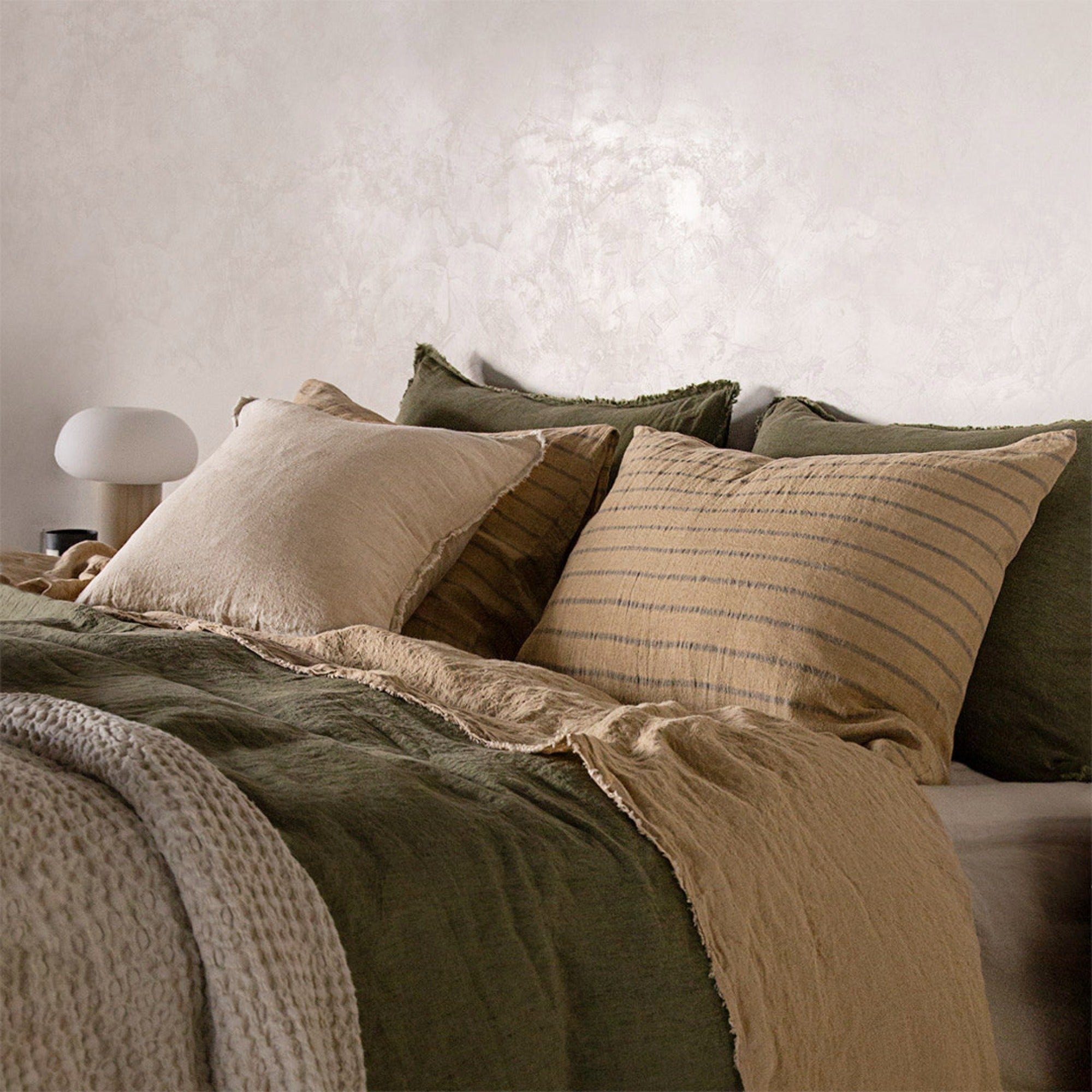 Linen Pillow Cover | Sandy Color | Hale Mercantile Co.
