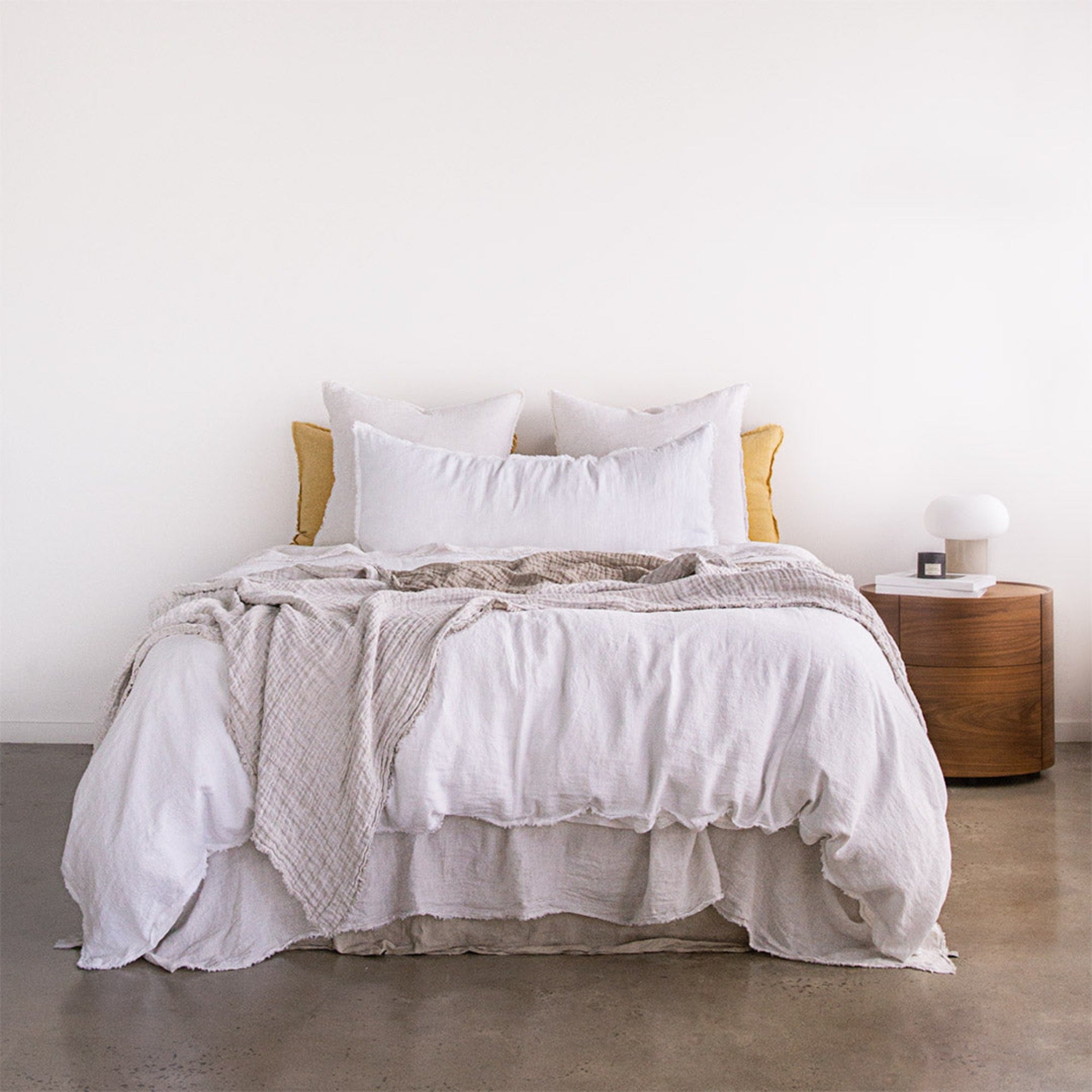 Long Body Pillow | Antique White | Hale Mercantile Co.