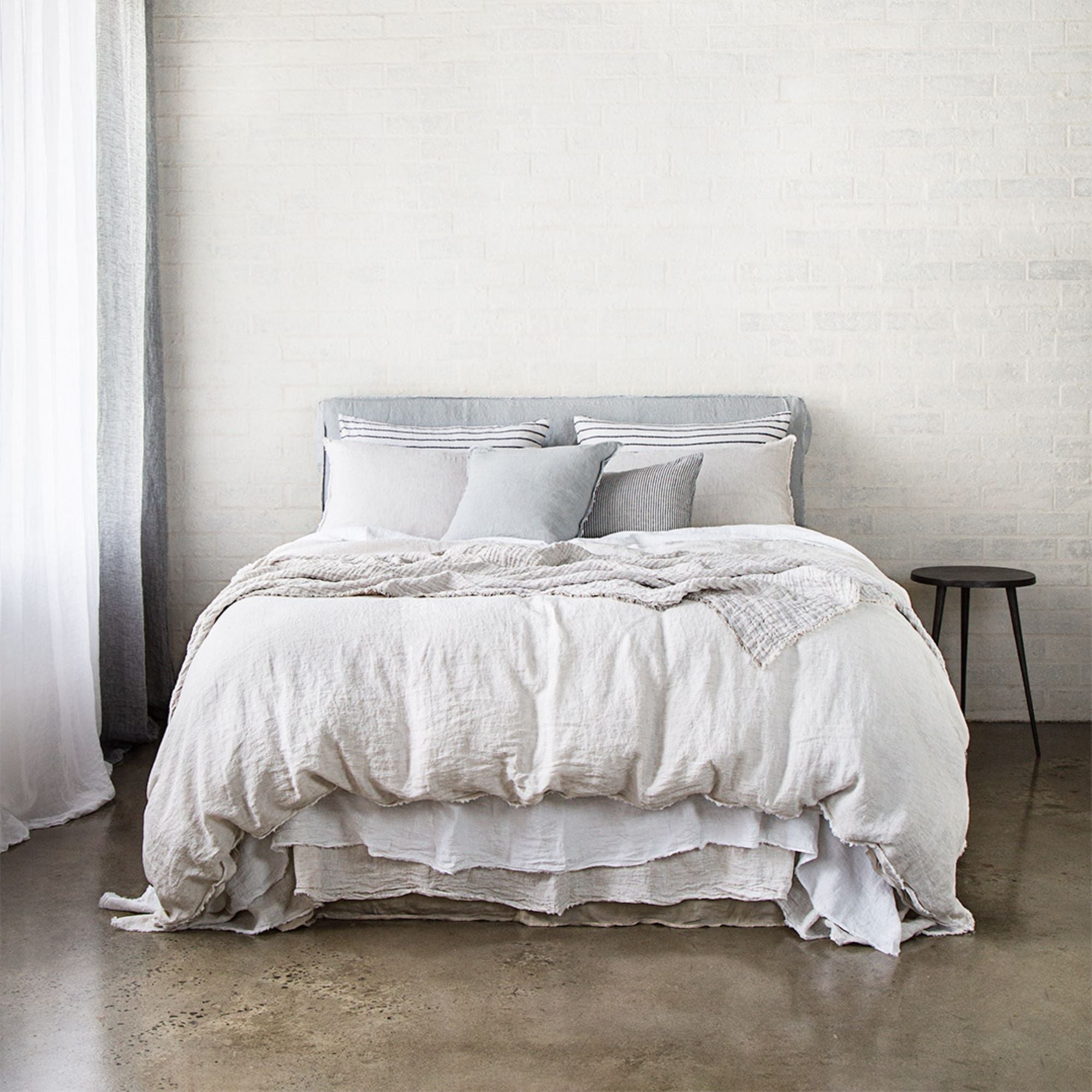 Linen Pillow Cover | Pale Grey | Hale Mercantile Co.