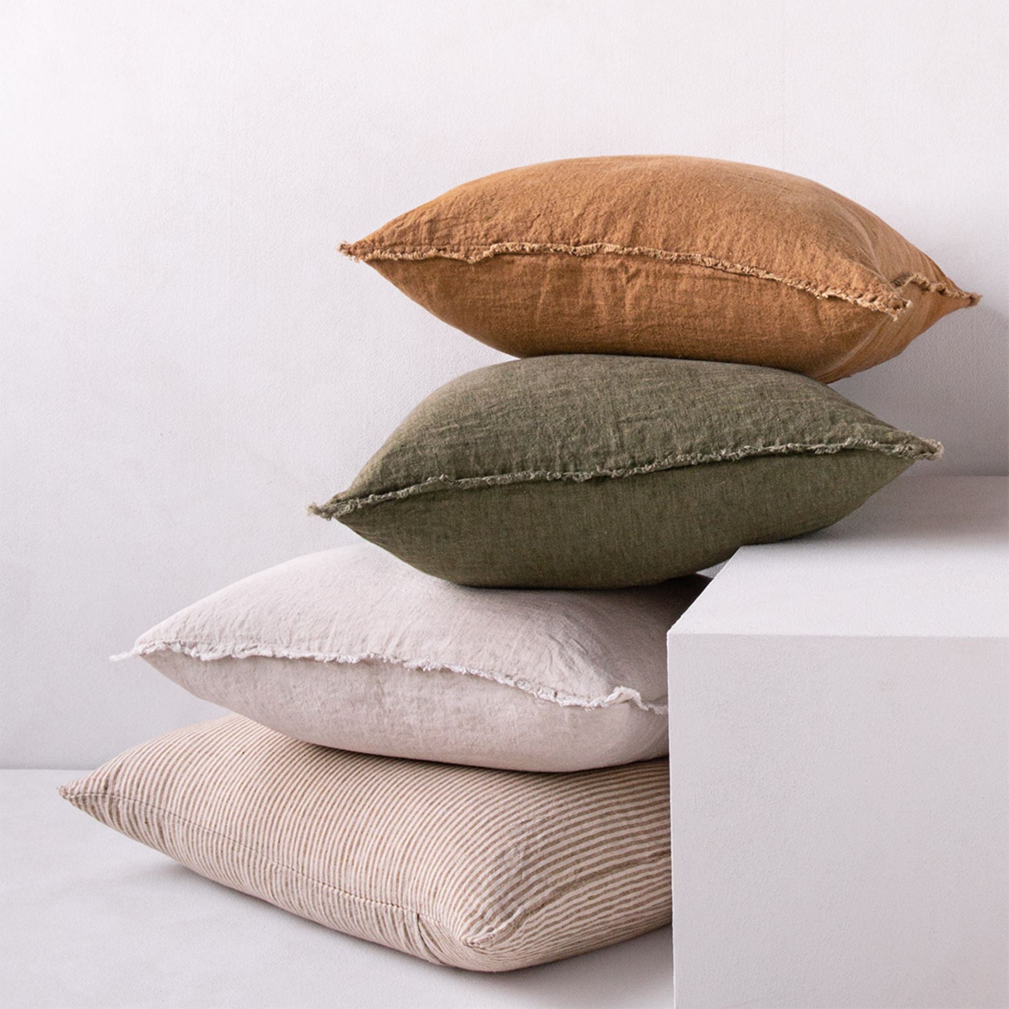 Linen Pillow Cover | Rust Tone | Hale Mercantile Co.