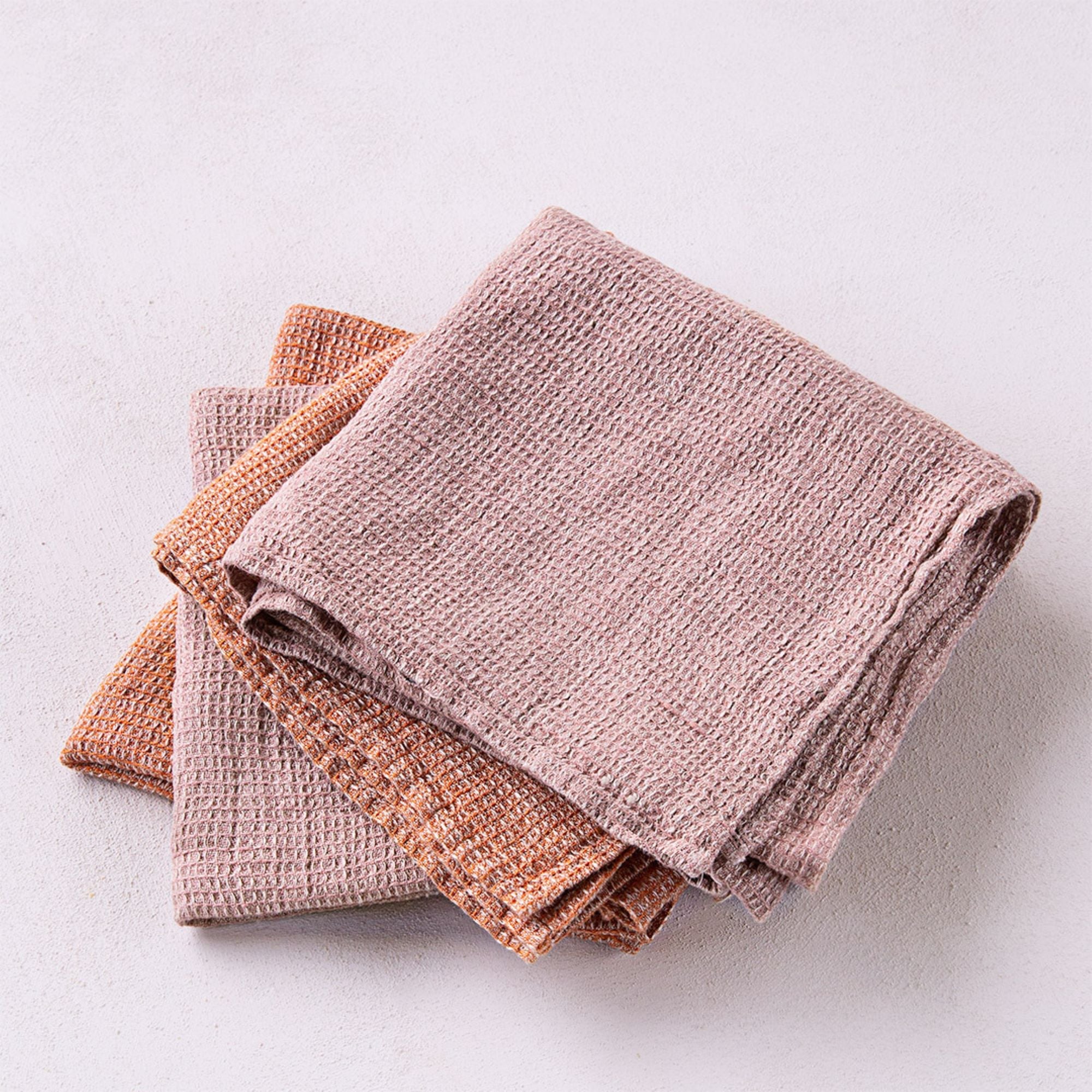 Linen Tea Towels | Burnt Orange | Hale Mercantile Co.