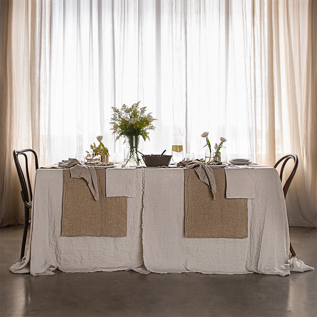 Linen Curtains | Natural Sheer Curtains | Hale Mercantile Co.