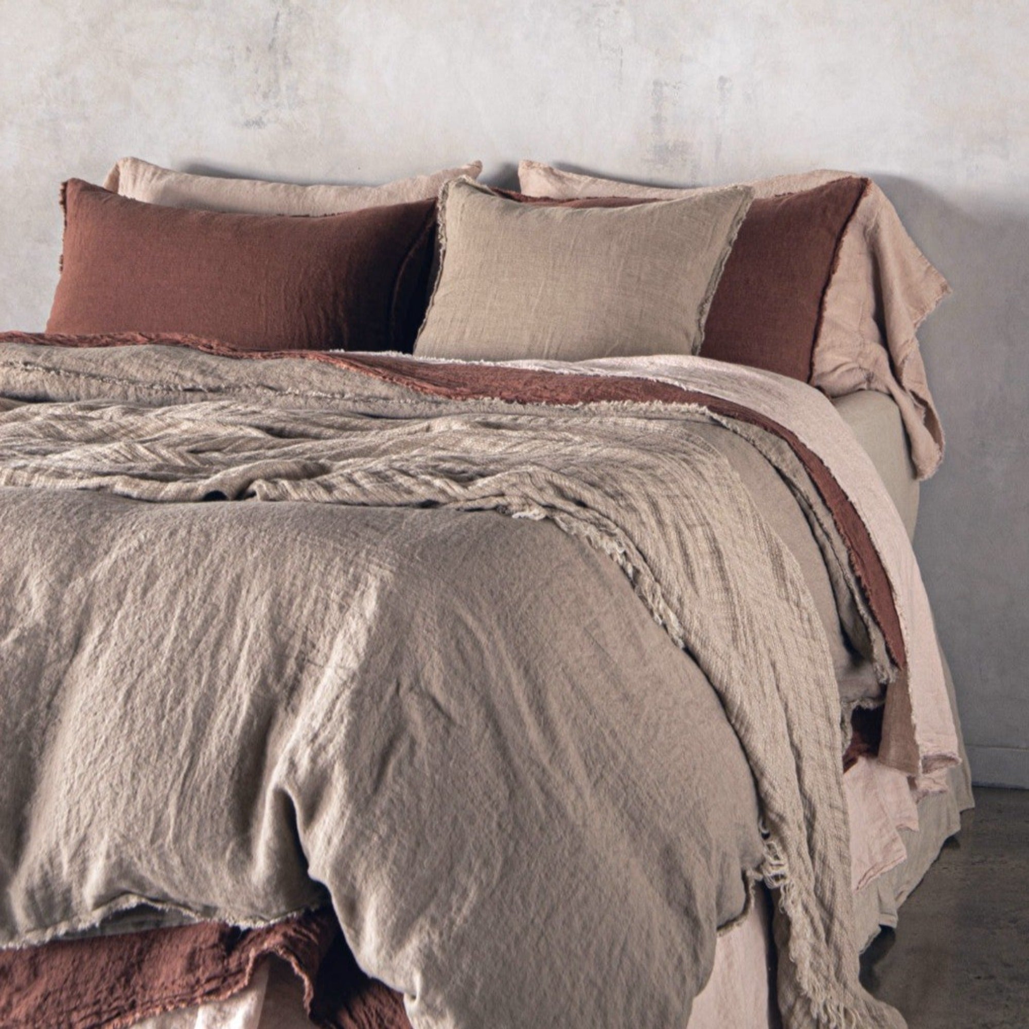 Linen Pillow Cover | Classic Taupe | Hale Mercantile Co.