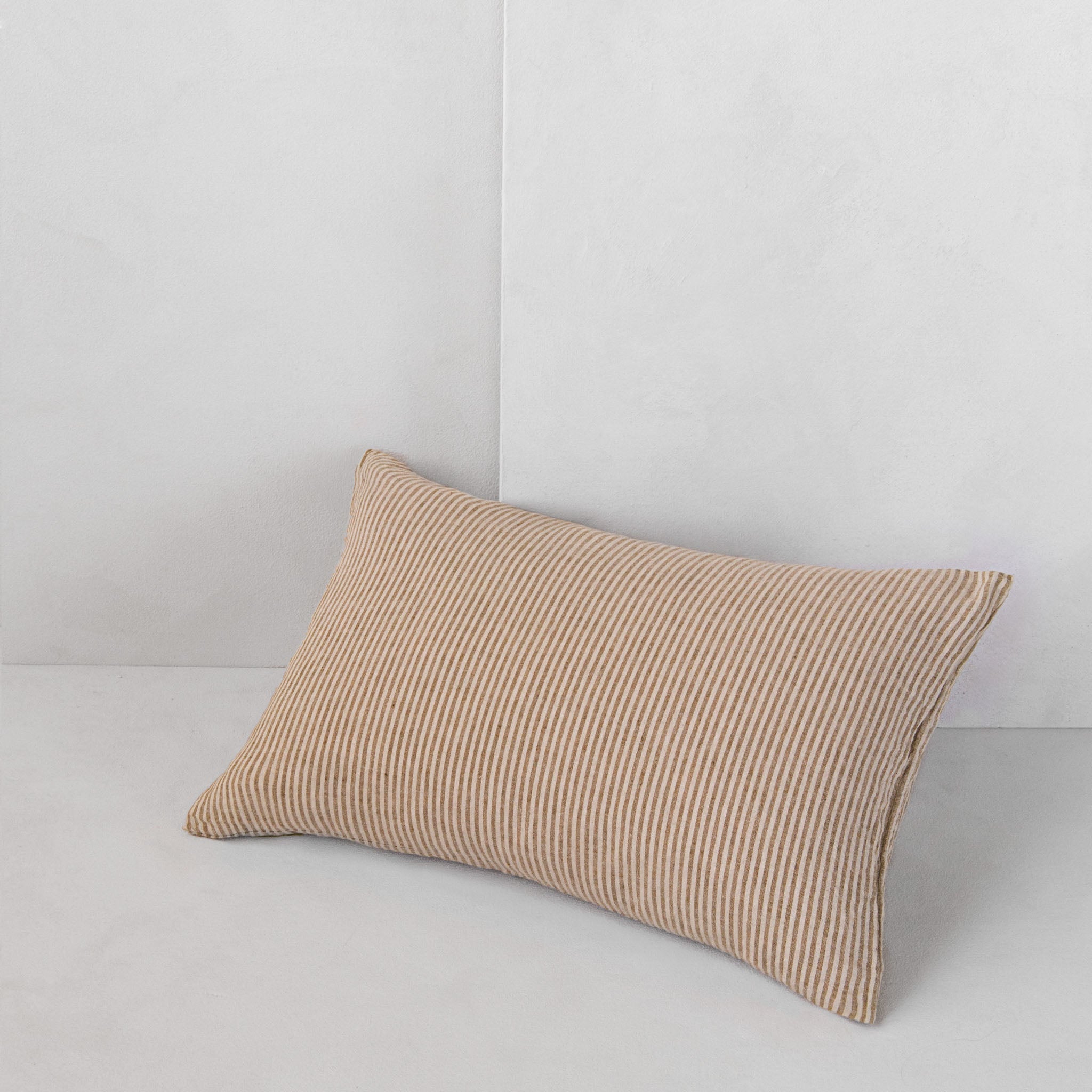 Stripe Linen Pillow | Brown Stripe | Hale Mercantile Co.