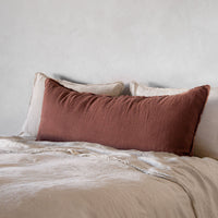 Flocca Linen Body Pillow - Moro