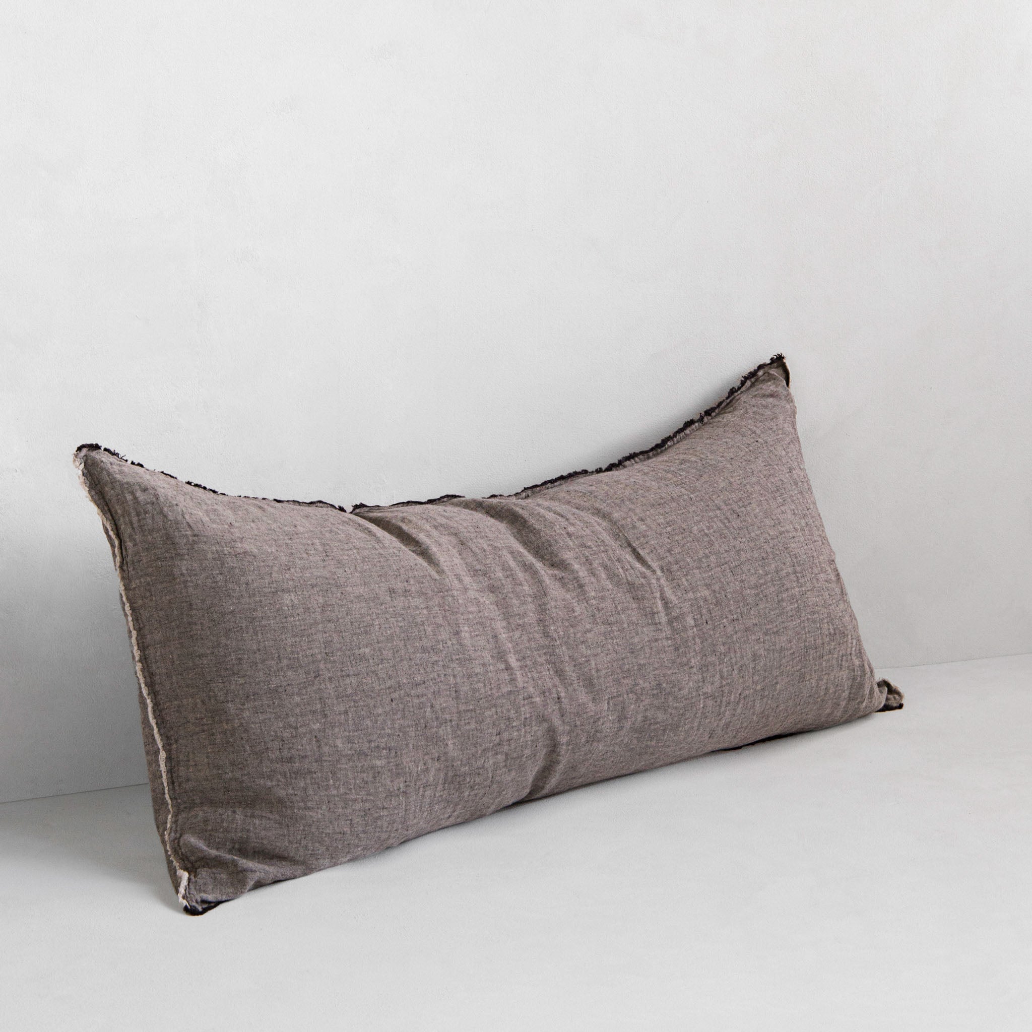 Long Body Pillow | Muted Black | Hale Mercantile Co.