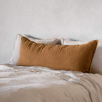 Flocca Linen Body Pillow - Russo