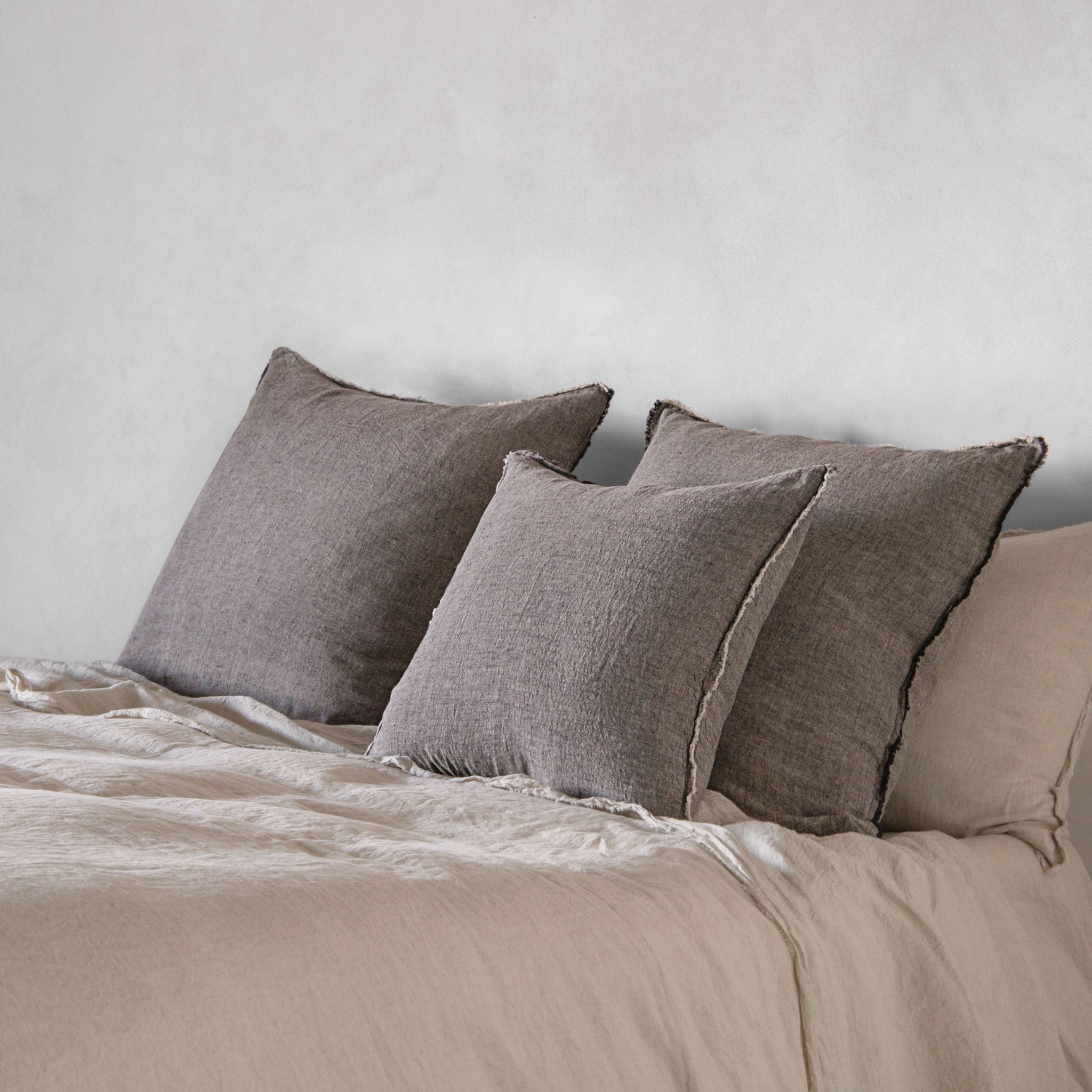 Linen Pillow Cover | Muted Black | Hale Mercantile Co.