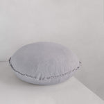Flocca Macaron Linen Pillow - Fog