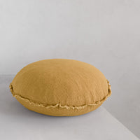 Flocca Macaron Linen Pillow - Maiz