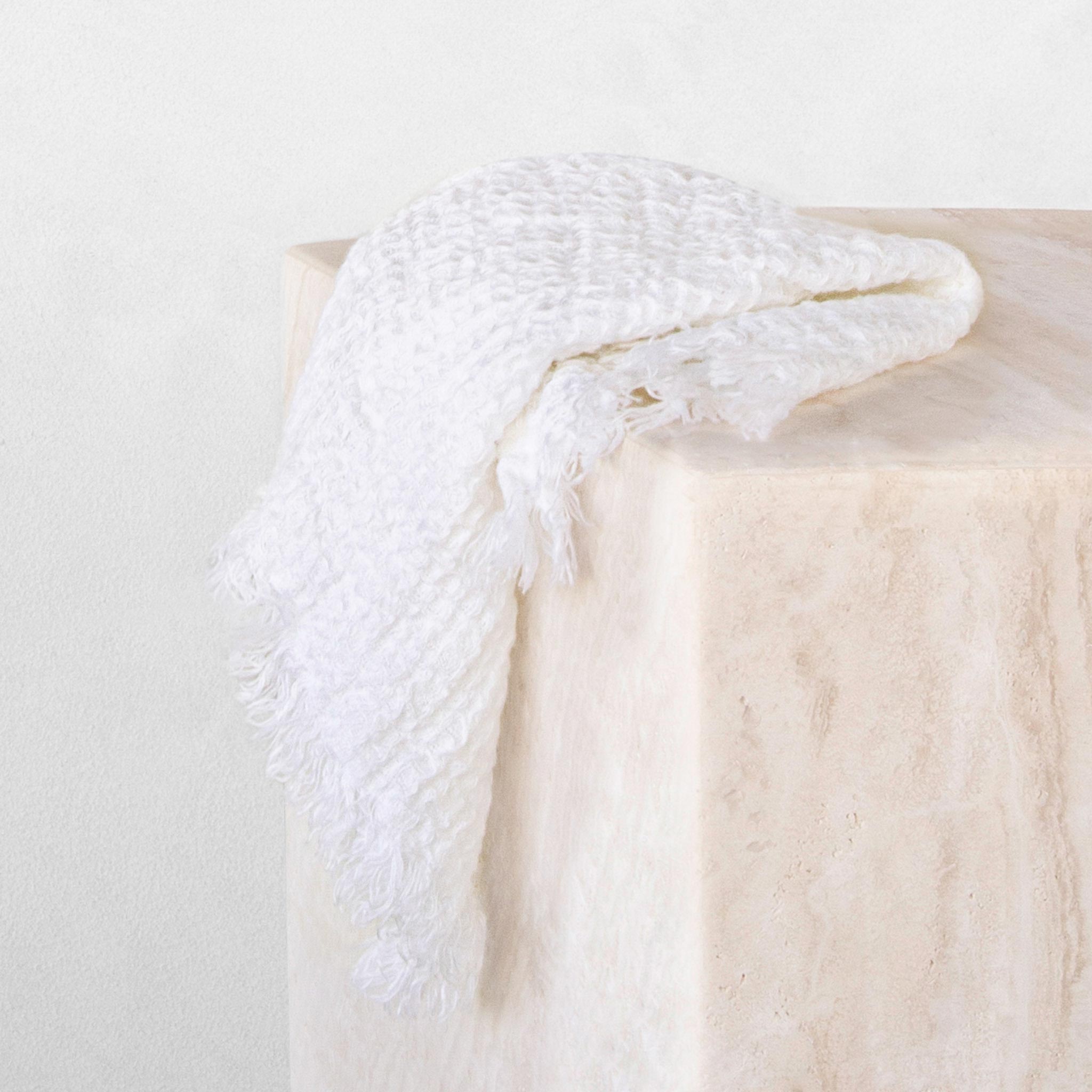 Linen Face Towel | Antique White | Hale Mercantile Co.
