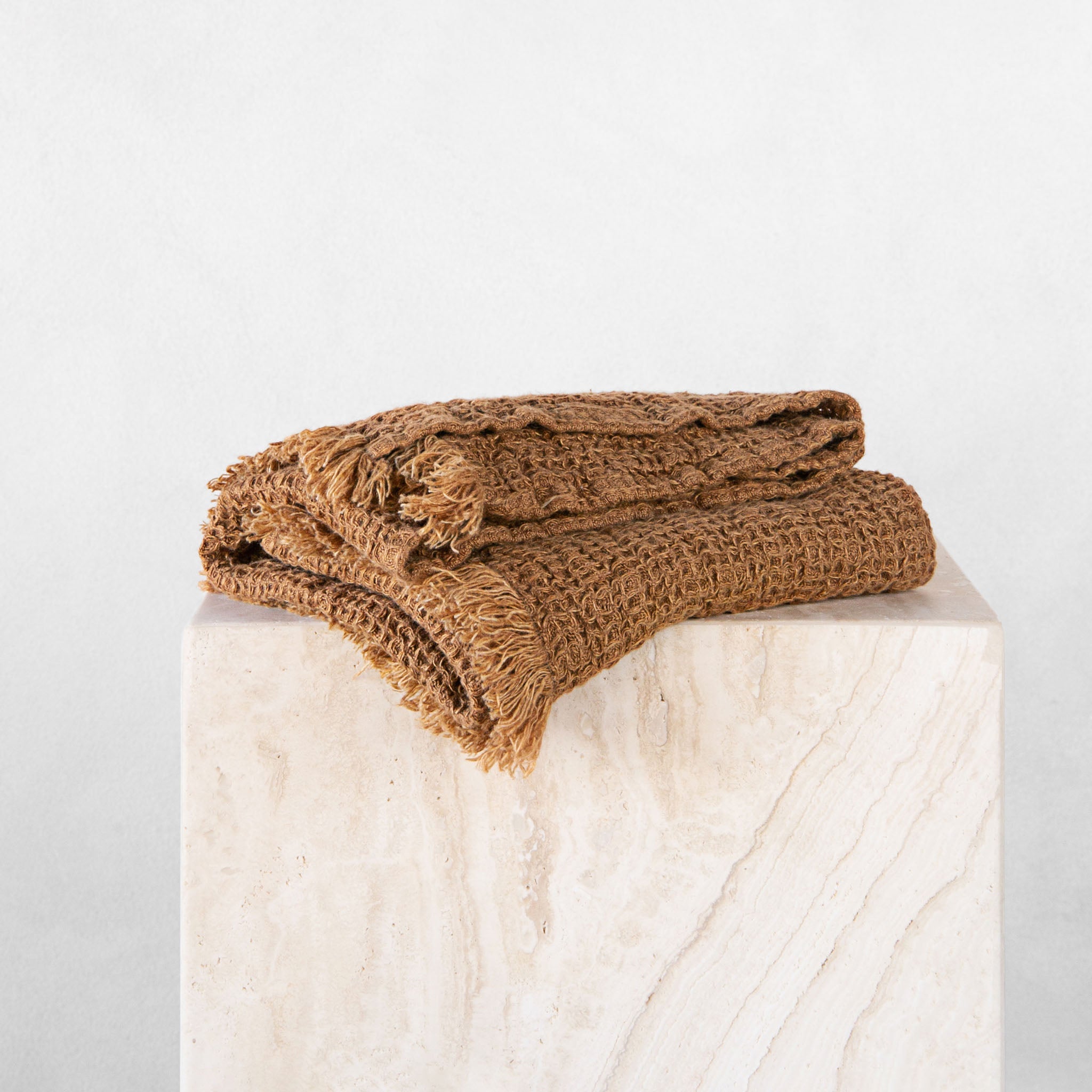 Linen Hand Towels | Rust Tone | Hale Mercantile Co.